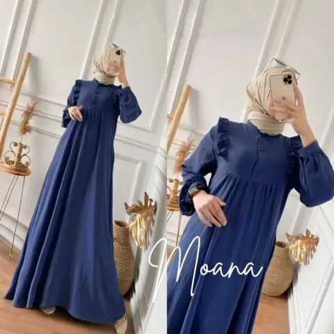 MEQA DAILY - MEGA DAILY - Gamis Wanita Moana Dress
