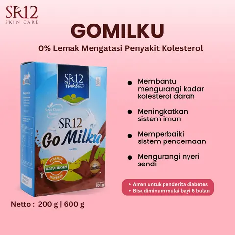SR12 Gomilku Susu Kambing Etawa Mengatasi Penyakit Kolestrol