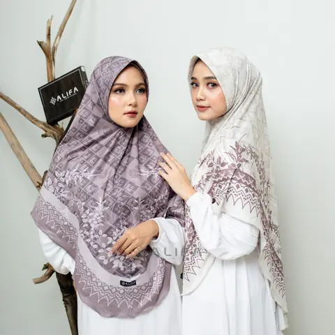 Hijab Instan Jumbo Sublim Motif Salwa Pet Hijab Instan Syari Bergo Syari Bergo Terbaru 2025