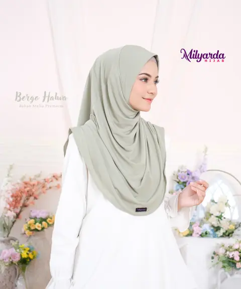 Milyarda Hijab - [FREE Scrunchie] Bergo Halwa