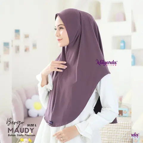 Milyarda Hijab - Bergo Maudy Size L