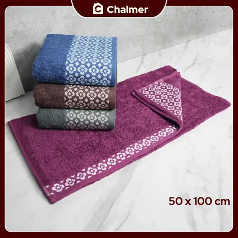 Chalmer - Handuk Mandi Chalmer 50 x 100 cm Motif Mina Handuk Medium Travel Anak Kepala Rambut
