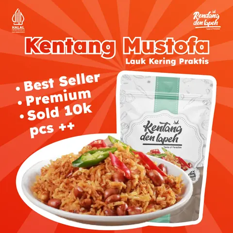 Rendang Den Lapeh - Kentang Teri Mustofa Balado Kentang Enak Gurih Renyah