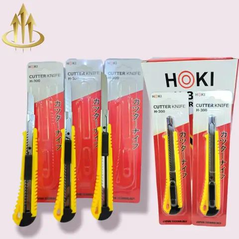 TWINS STATIONERY - Kater H-300 '' HOKI '' Cutter kecil tajam kuat murah