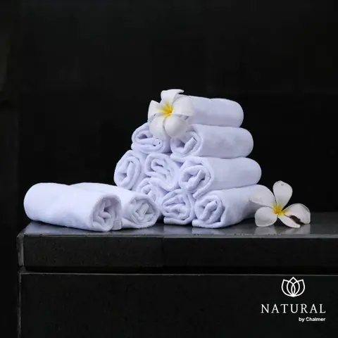 Chalmer - Handuk Tangan Hotel Natural by Chalmer 30 x 30 cm Seri Handuk Hotel