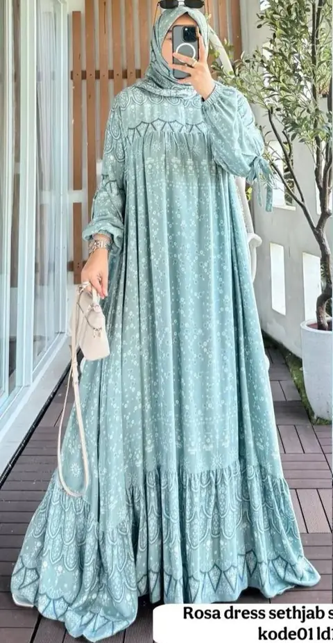 Khisna collection - Jameela set hijab drees sultan