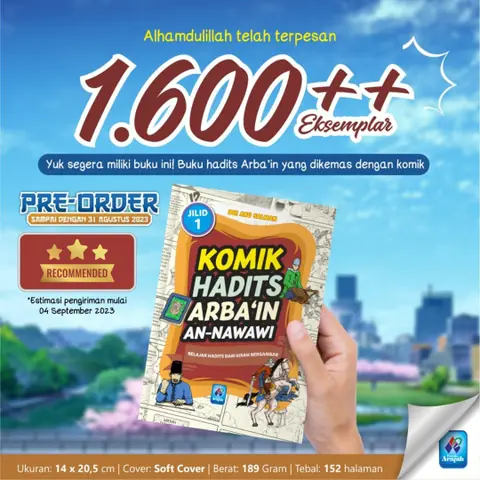 Pustaka Arafah - Komik Hadits Arbain Annawawi Jilid 1