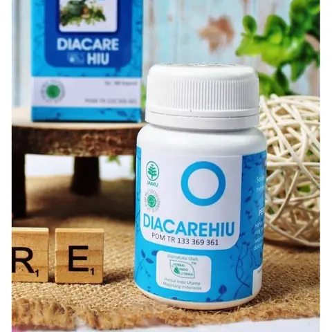 Herbal Indo Utama - DIACAREHIU Atasi Diabetes Turunkan Gula Darah Herbal Indo Utama Isi 60 Kaps