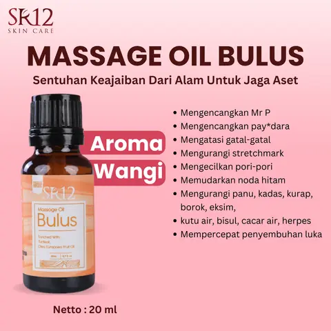 SR12 Minyak Bulus Untuk Mengencangkan PD Dan Mr P