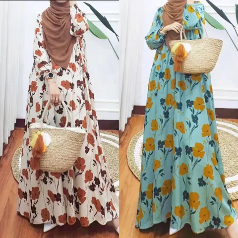 Khisna collection - New ayuna drees bunga cantik