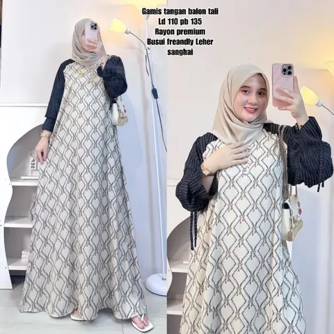 Khisna collection - Drees Kamila rayonn kombinasi