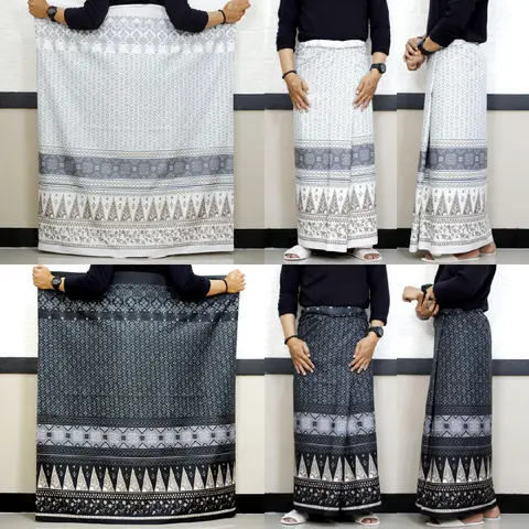 Kois Batik - Sarung Batik Pria Dewasa Modern Terbaru Free peci rajut motif Sulton