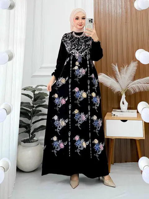 Batik Ayodha - GAMIS KUMALA ALLSIZE LD 114cm