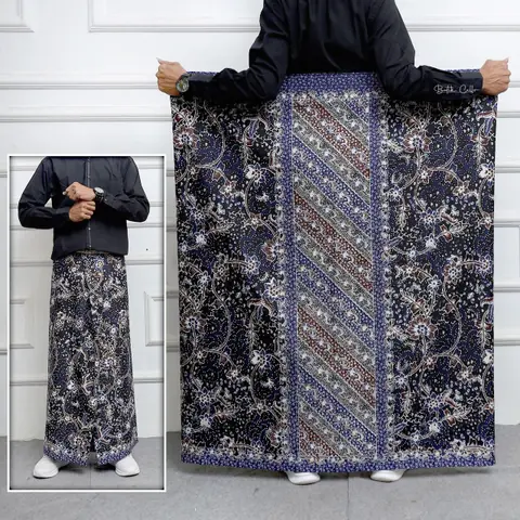 Batik Alfin - Sarung Batik pria dewasa modern terbaru motif gus fatih bagus banget nyaman di pakai