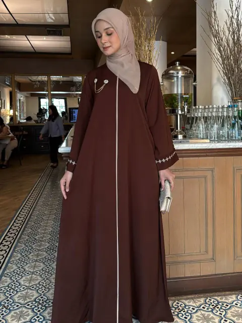 Khisna collection - New abaya shaida warna bagus kekinian Busui friendly