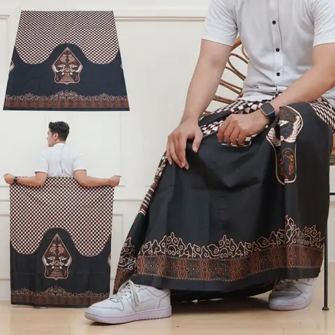 Kois Batik - Sarung Batik Pria Dewasa Best Seller Motif gunungan