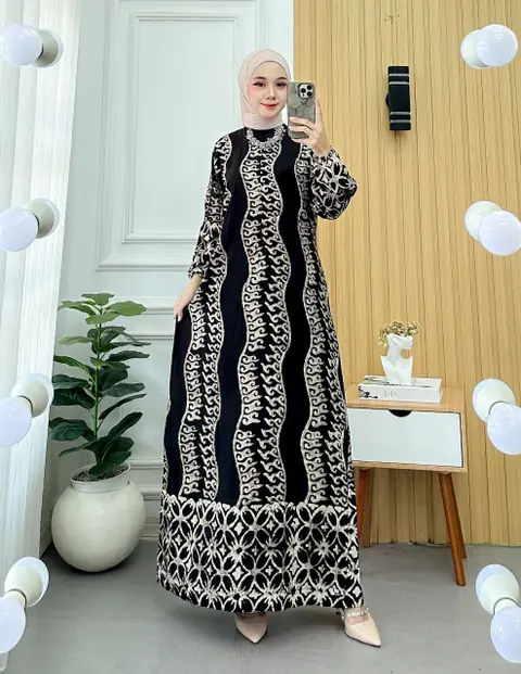 Batik Ayodha - GAMIS IRENGAN PAGAR ALLSIZE STANDART