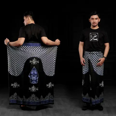 Kois Batik - Sarung Santri Pria Dewasa Katun halus free peci rajut motif gunungan nu