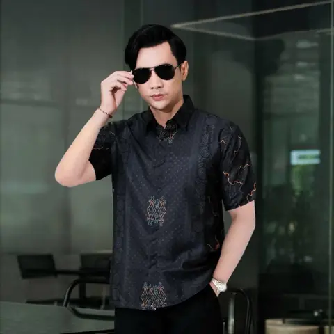 Kois Batik - Batik Pria Dewasa Free peci rajut Simpel Keren Terbaru Motif ecnicc