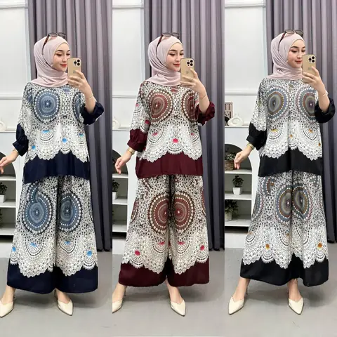 Batik Alfin - New setelan wanita Azzura model kekinian terbaru nyaman Di pakai