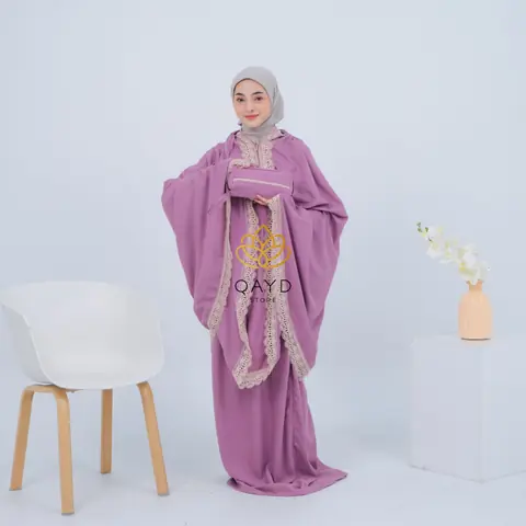 qaydstoreid - BELI 1 GRATIS 1 Mukena 2in1 Misella Renda Mewah