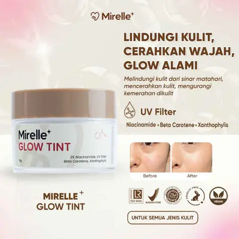 Mirelle - Mirelle+ Glow Tint Glowing Maksimal Tint GLOW
