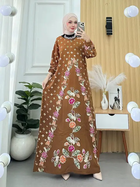 Batik Ayodha - GAMIS KAMIYA ALLSIZE STANDART LD 114CM