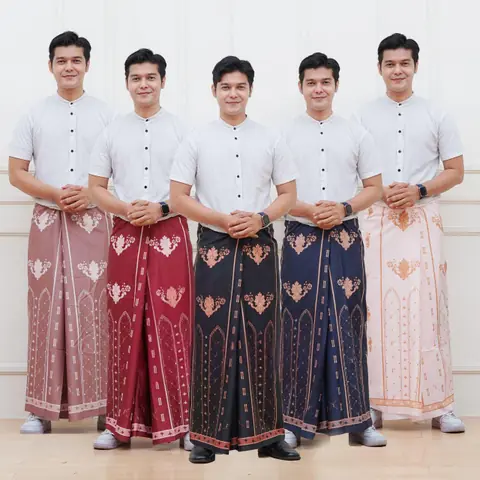 Kois Batik - Sarung Viral Pria Dewasa Kekinian Free peci rajut Motif cendana