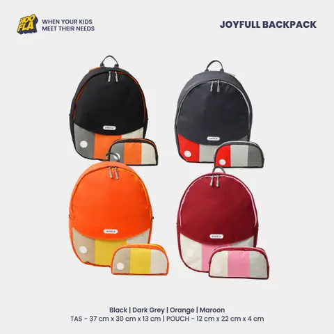 Hoofla - Tas Sekolah Anak Joyful Backpack