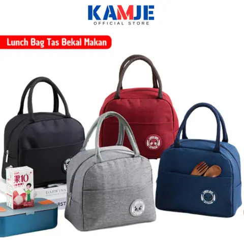 KAMJE Tas Bekal Lunch Bag Tempat Penyimpanan Makanan Anak Sekolah KMJ111