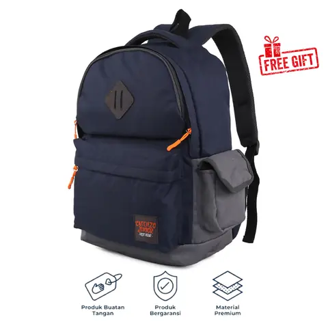Catenzo Official - Tas Sekolah Anak Laki-Laki Biru Navy CST 2742