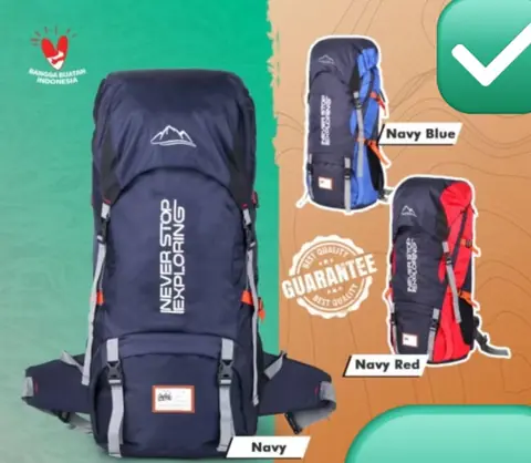 Rizki Electronics - Carrier Bag 70L Tas Gunung Premium