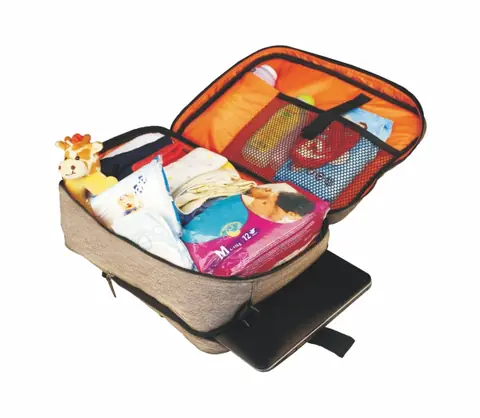 SNOBBY BABY - TAS RANSEL PRIA INDIGO MULTIFUNCTION BAG