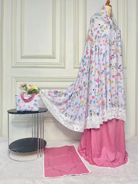 SRIAYU COLLECTION - MUKENA SRIAYU TAS SEJADAH 2 IN 1