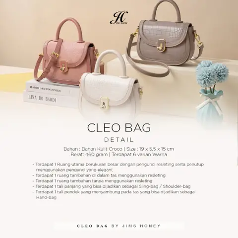 JIMSHONEY SUKABUMI - Cleo Bag JH 711 - Tas Selempang Wanita Sling Bag